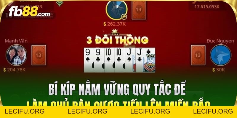 Tiến Lên Miền Bắc FB88: Mẹo Đánh Bài Đỉnh Cao Cho Bet Thủ